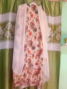 Floral Kurta Set with Dupatta