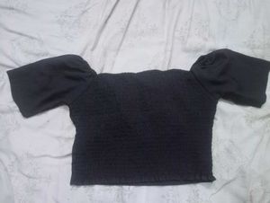 Off-Shoulder Crop Top