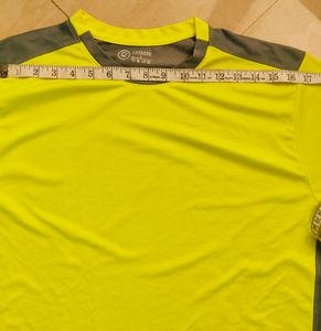 Chokko Branded L size, Neon Green - Grey, Netted,