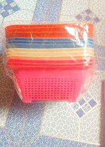 Small Size Tokri Pack Of 6 Pcs