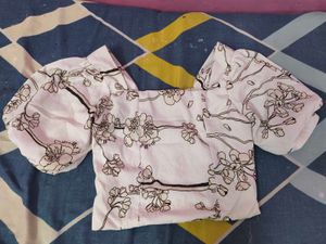 cute off white crop top
