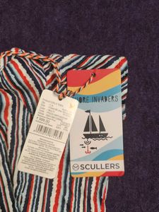 Striped Smocked Waist Top