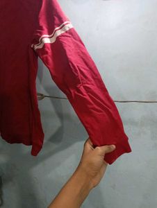 Red "California" Long Sleeve T-Shirt