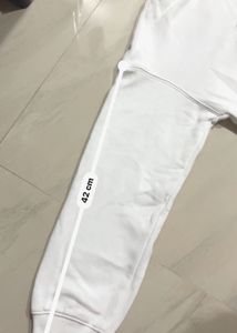 H&amp;M Crop White Jacket