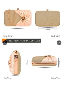 💃🏻Sparkling Evening party Clutch with Gem