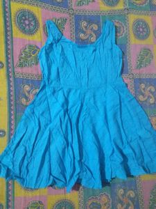 Blue Sleeveless Sundress
