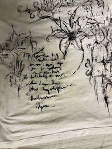 Y2K White Graphic Print tank