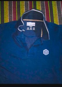 Men's Blue Polo T-Shirt