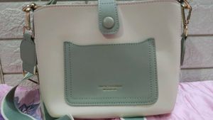 Semir Chic Two-Tone Crossbody Bag
