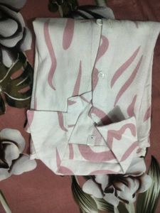 Unique Printed Button-Up Shirt