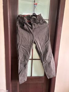 Stylish Grey Denim Pants