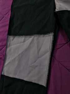 Color Block Wide Leg Pants