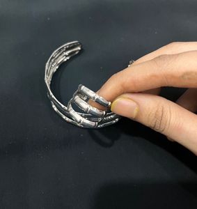 silver Bangle &amp; Ring Set