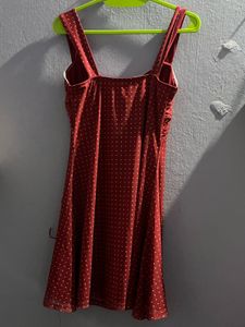 Cute Polka Dot Mini Dress