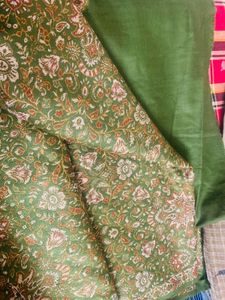 Green Floral Print shawl
