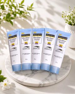 pack of 5 Neutrogena Ultra Sheer Sunscreen SPF 50+