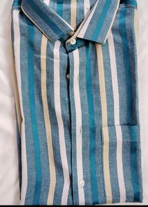 Men's Striped Casual Shirt