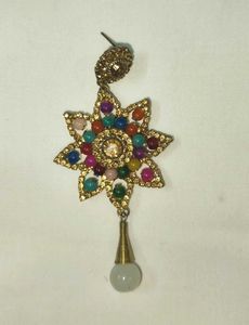 Boho Multi-Color Stone Earrings