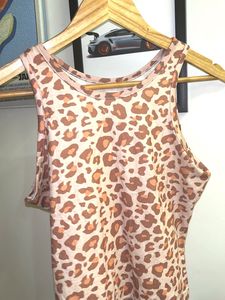URBANIC Leopard Print Tank Top
