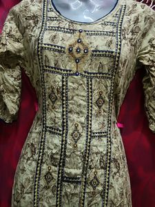 It's A Embroidery Dress