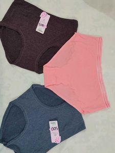 3 Comfortable Women's Briefs