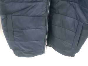 Navy Blue Puffer Jacket