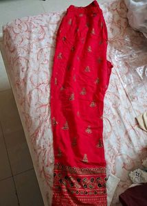 Navy Blue Printed Kurta set.with dupatta