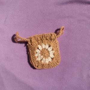Crochet Earphones Pouch,Coin Purse 👛