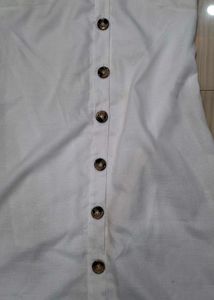 Night Thinking, Daydreaming White Midi Dress