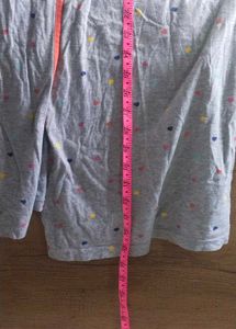 Cozy Heart Print Robe