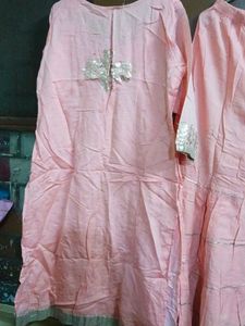 Pink sharara Set with Dupatta