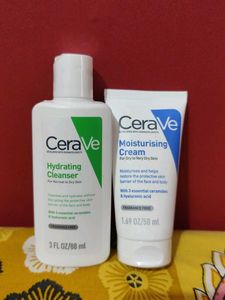 CeraVe Hydrating Cleanser & Moisturising Cream Set