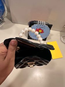 Mini Pearl Handle Jelly Bag, Brand New