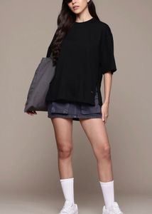 Black Oversized T-Shirt