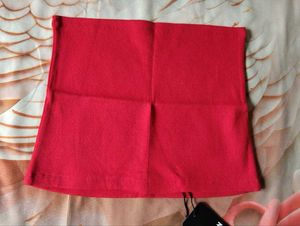 Red Strapless Tube Top