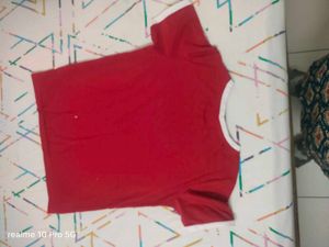 Red "Stay Positive" T-Shirt