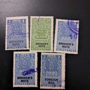 5 Vintage Indian revenue
