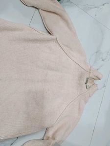 Peach Knit Sweater