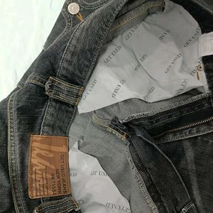 Stylish Dark Wash Flare Jeans