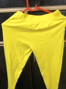 Bright Yellow Leggings
