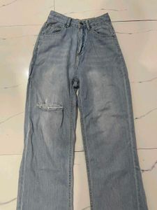 Light Wash Distressed Jeans