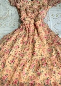 Floral Print Midi Dress