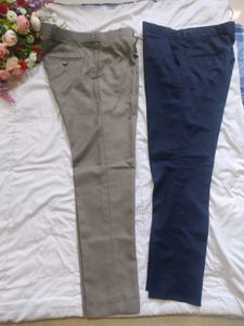 Men's Pants - Khaki &amp; Blue