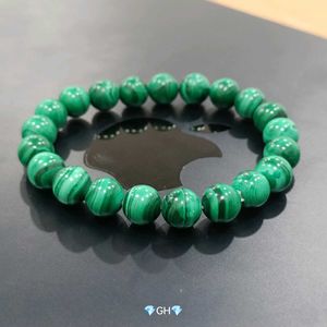 💚✨ 10mm Natural Malachite Bracelet ✨💚