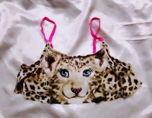 animal Print Bra