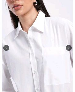 High-Low oversized shirt