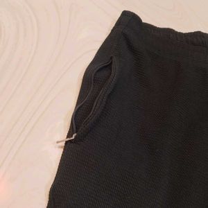Adidas Black &amp; Blue Track Pants