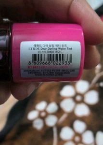 ETUDE Water Tint new unused strawberry shade