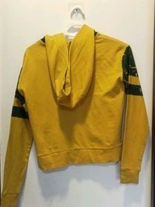 Yellow Chicago Graphic Hoodie