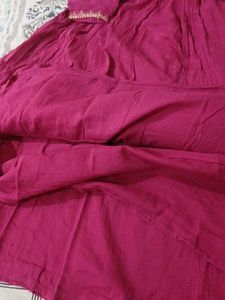 Embroidered Kurta with Pants and Dupatta